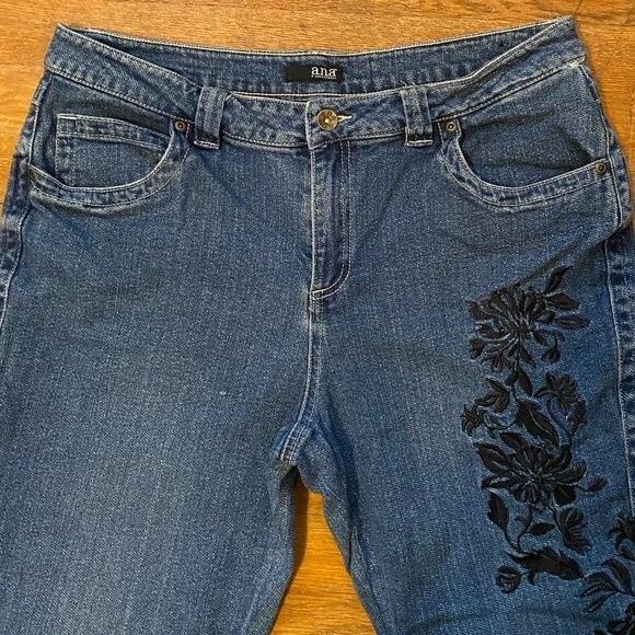 A.N.A. Bootcut Cotton Denim Womens Jeans Size 14 - Picture 2 of 8
